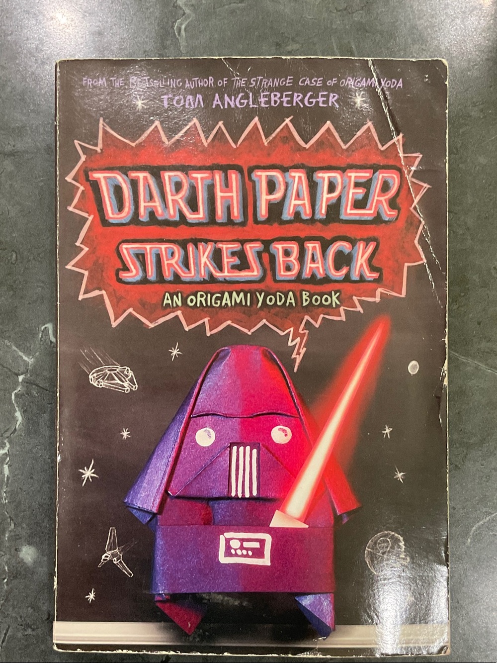 Darth Paper Strikes Back Origami Yoda Book -